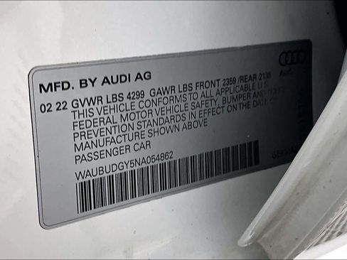 Used 2022 Audi A3 2.0T Premium Plus w/ Premium Plus Package FWD image 31
