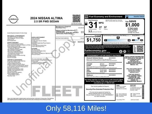 Used 2024 Nissan Altima 2.5 SR FWD image 4