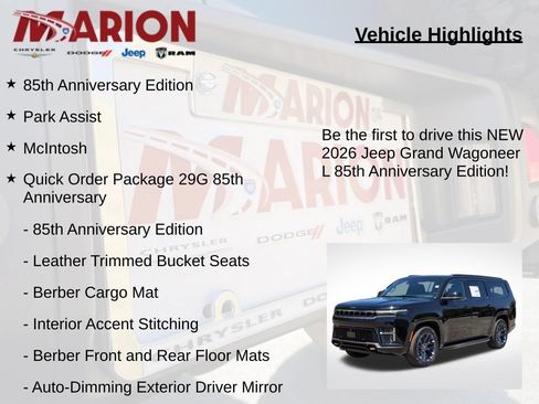 New 2026 Jeep Grand Wagoneer L 4WD image 5