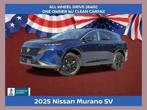 Certified 2025 Nissan Murano SV AWD/4WD image 1