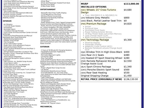 Used 2023 Porsche Taycan 4S w/ Technology Package image 61