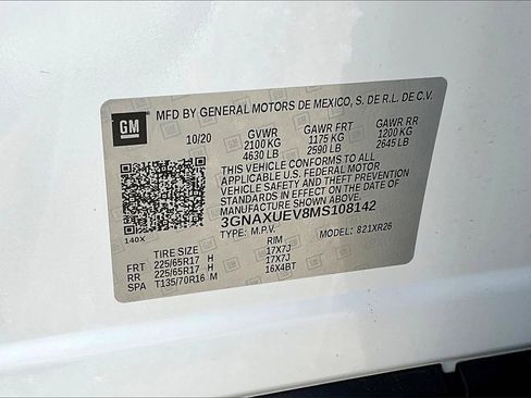 Used 2021 Chevrolet Equinox LT image 35