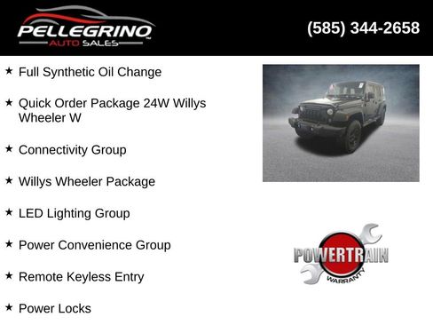 Used 2018 Jeep Wrangler Unlimited Sport w/ Quick Order Package 24W AWD/4WD image 2