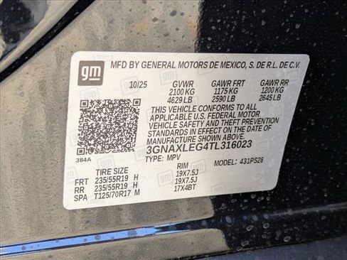 New 2026 Chevrolet Equinox RS image 17