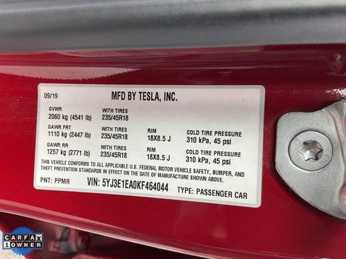 Used 2019 Tesla Model 3 Standard Range Plus image 21