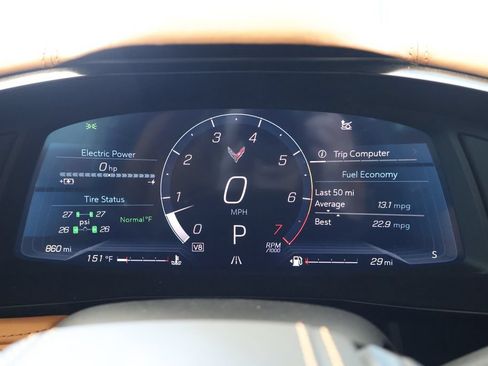 Used 2025 Chevrolet Corvette E-Ray w/ Stealth Interior Trim Package AWD/4WD image 29