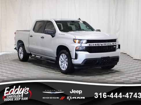 Used 2021 Chevrolet Silverado 1500 Custom AWD/4WD image 1