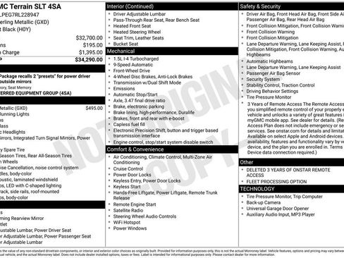 Used 2024 GMC Terrain SLT image 40