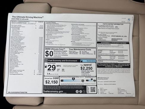 New 2026 BMW X3 xDrive30 w/ Premium Package image 32