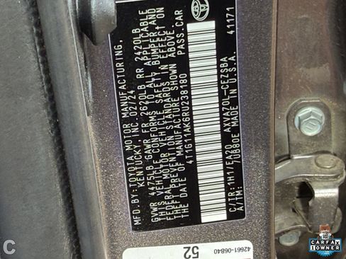 Used 2024 Toyota Camry SE FWD image 26