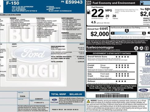 Certified 2023 Ford F150 XLT w/ Equipment Group 302A High RWD image 31
