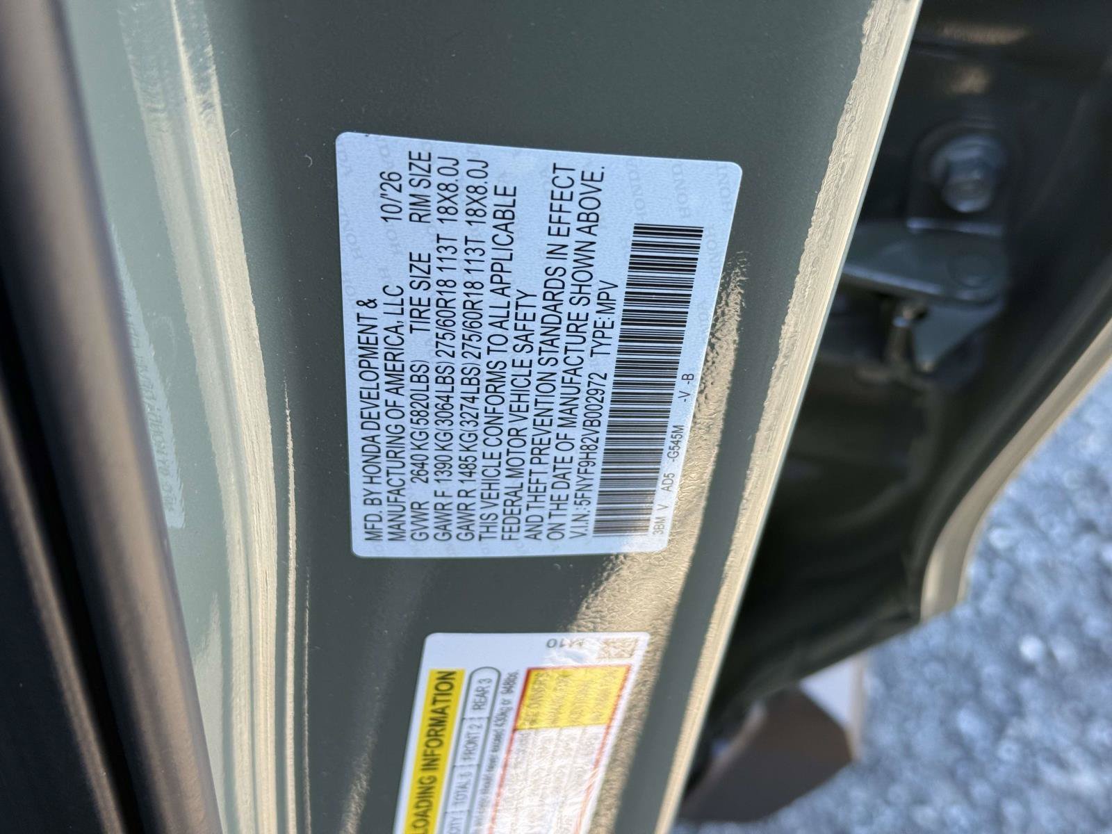 New 2027 Honda Passport TrailSport Elite image 20