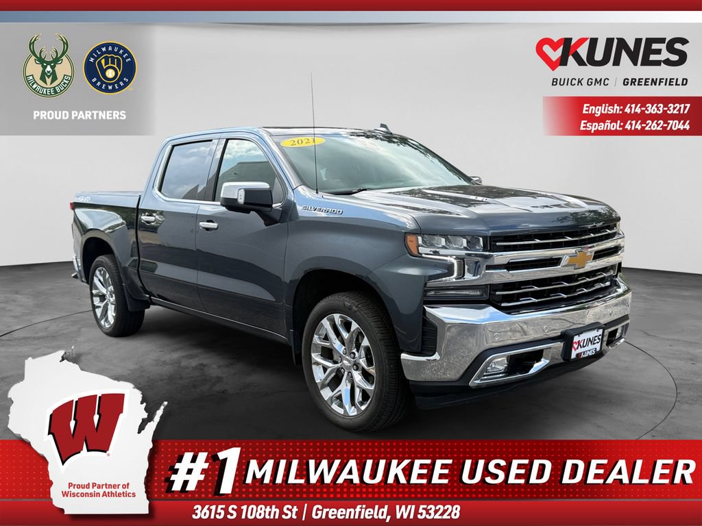 Used 2021 Chevrolet Silverado 1500 LTZ w/ LTZ Premium Package AWD/4WD image 1