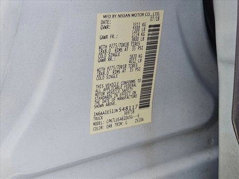 Used 2018 Nissan Titan PRO-4X w/ Pro-4x Convenience Package image 24