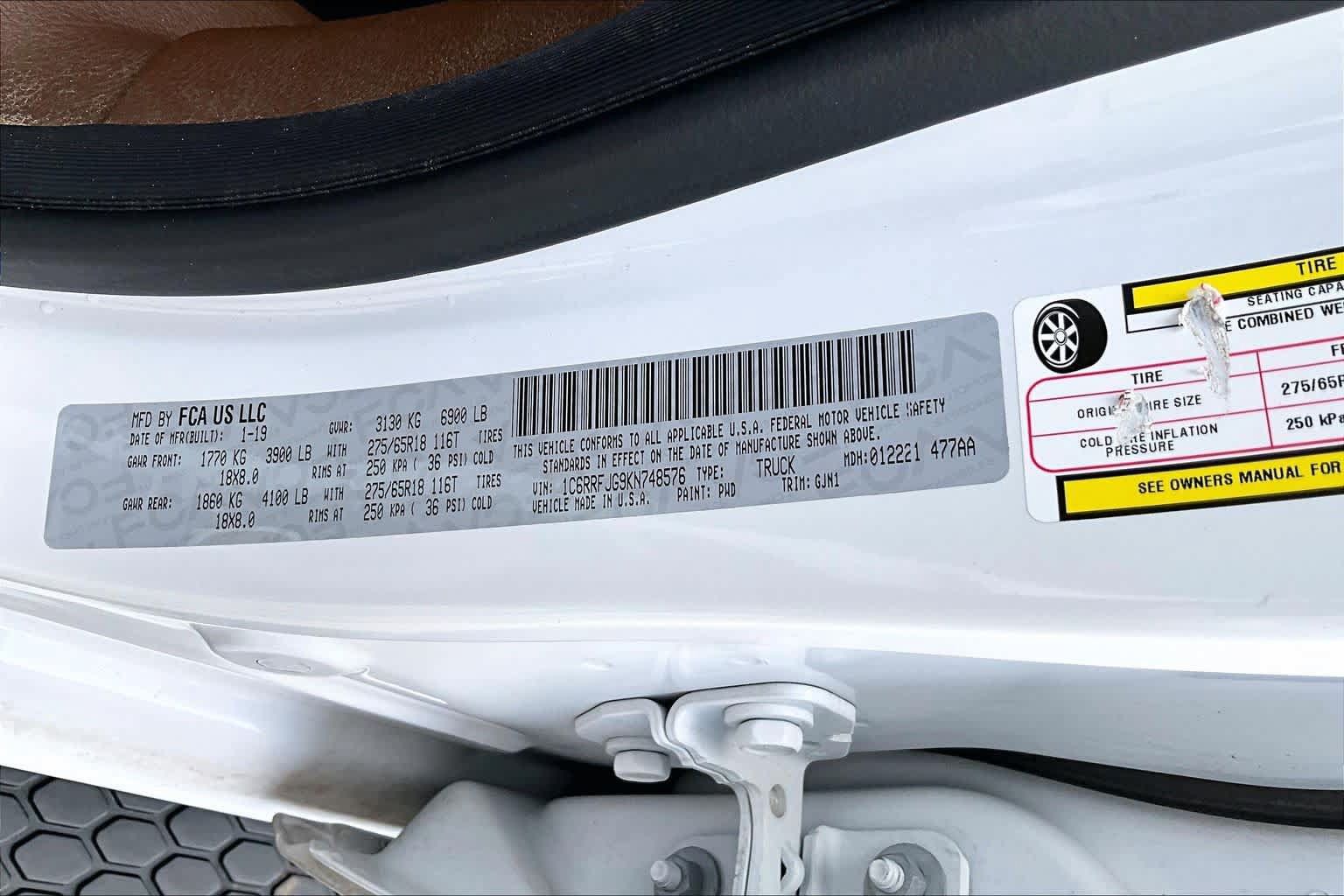 Used 2019 RAM 1500 Laramie AWD/4WD image 30