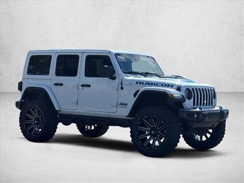 Used 2021 Jeep Wrangler Unlimited Rubicon 4xe w/ Safety Group AWD/4WD image 3
