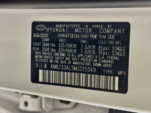 Used 2021 Hyundai Tucson Ultimate FWD image 41