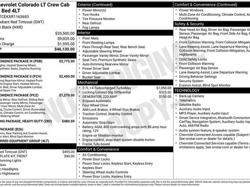 Used 2024 Chevrolet Colorado LT w/ LT Convenience Package III AWD/4WD image 19