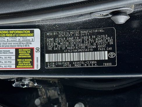 Used 2021 Toyota Camry LE image 31