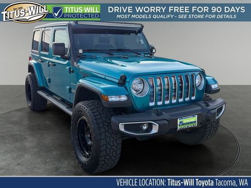 Used 2019 Jeep Wrangler Unlimited Sahara AWD/4WD image 1