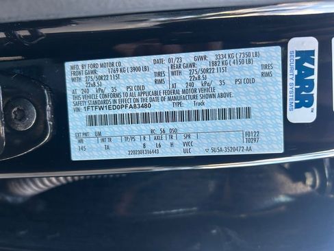 Used 2023 Ford F150 Limited image 34