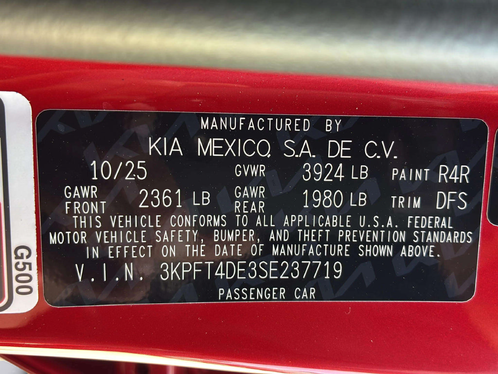Certified 2025 Kia K4 FWD image 14