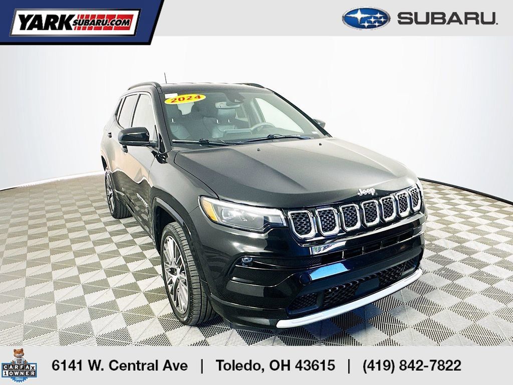 Used 2024 Jeep Compass Limited w/ Elite Group AWD/4WD 360° Tour