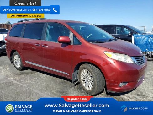 Used 2012 Toyota Sienna XLE w/ Premium Pkg image 5