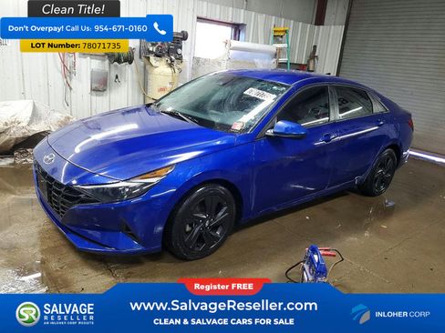 Used 2021 Hyundai Elantra SEL image 1