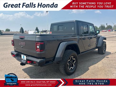 Used 2020 Jeep Gladiator Rubicon w/ Advanced Safety Group AWD/4WD image 7