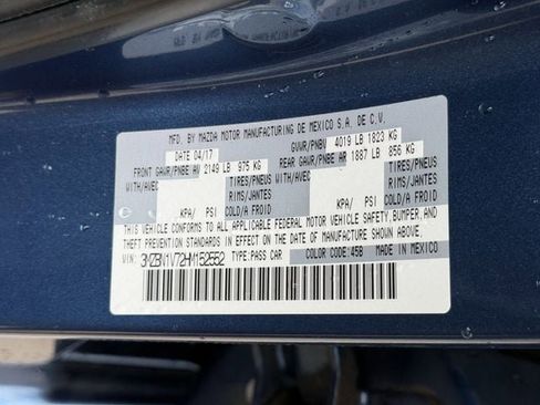Used 2017 MAZDA MAZDA3 Touring w/ Popular Equipment Package FWD image 35