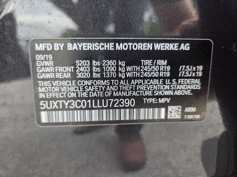 Used 2020 BMW X3 sDrive30i w/ Premium Package RWD image 19