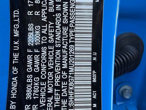 Used 2021 Honda Civic Type R image 29