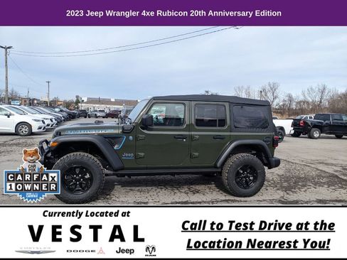 Used 2023 Jeep Wrangler Unlimited Rubicon 4xe AWD/4WD image 4
