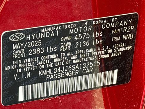 Certified 2025 Hyundai Sonata SEL FWD image 22