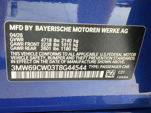 New 2026 BMW 330i Sedan w/ M Sport Package RWD image 19