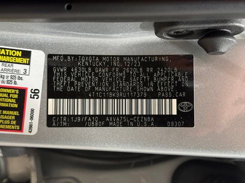 Certified 2024 Toyota Camry LE AWD/4WD image 27