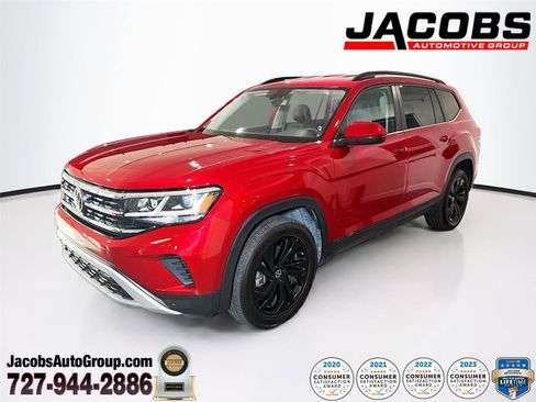 Used 2022 Volkswagen Atlas SE image 1