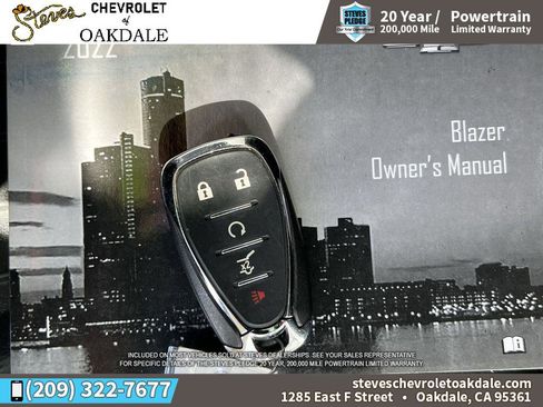 Certified 2022 Chevrolet Blazer RS w/ Enhanced Convenience Package image 40