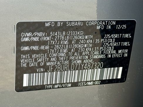 New 2026 Subaru Outback Wilderness image 42