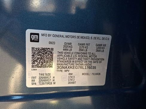 Certified 2024 Chevrolet Equinox LT w/ LPO, Floor Liner Package image 25