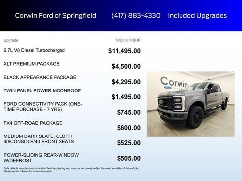 New 2026 Ford F250 XLT w/ XLT Premium Package AWD/4WD image 5