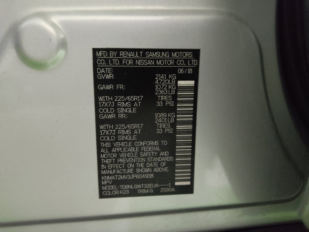 Used 2018 Nissan Rogue SV AWD/4WD image 33