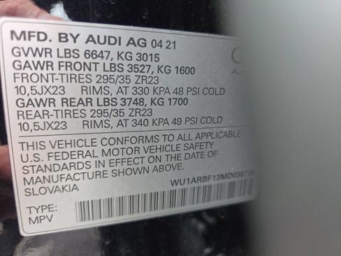 Used 2021 Audi RS Q8 AWD/4WD image 15