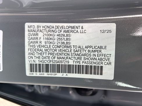 New 2025 Honda Accord Sport image 18