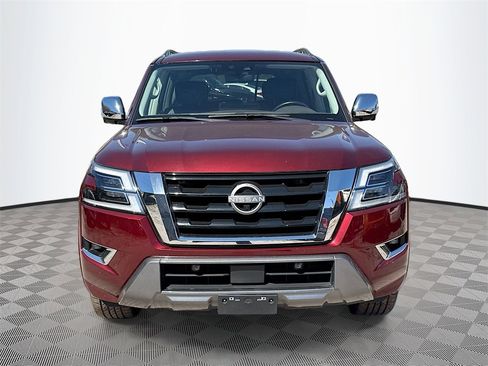 Used 2023 Nissan Armada Platinum w/ Captain's Chairs Package image 2