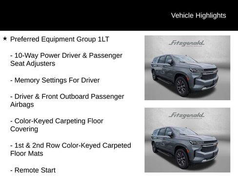 Used 2022 Chevrolet Suburban LT w/ LT Signature Package AWD/4WD image 4