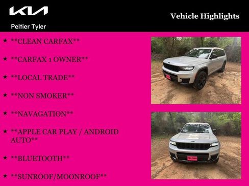 Used 2025 Jeep Grand Cherokee L Limited w/ Black Appearance Package image 12