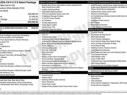 New 2025 MAZDA CX-5 AWD 2.5 S image 4