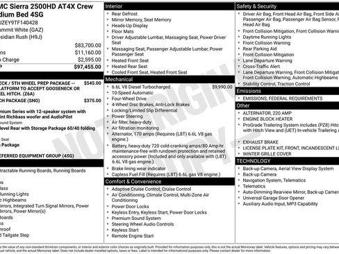 New 2026 GMC Sierra 2500 AT4X image 6